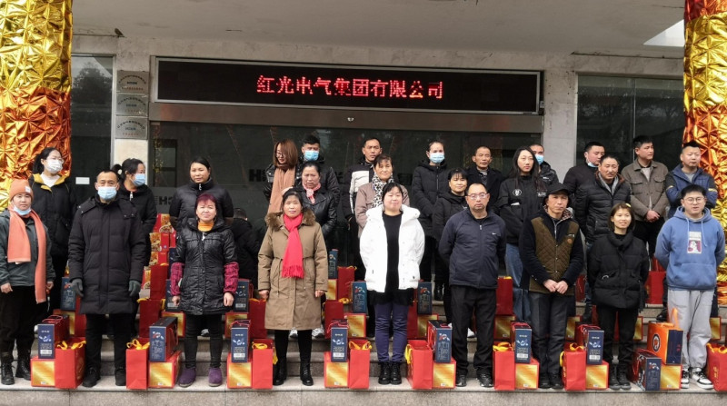 工会慰问送温暖，，，浓浓眷注显真情